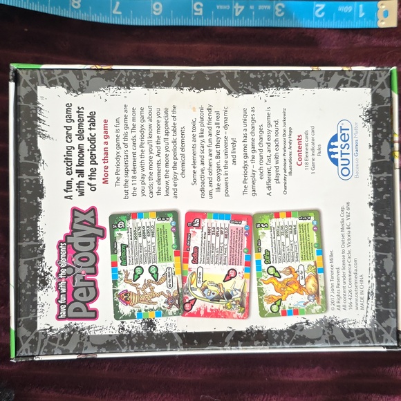 Outset Periodyx Card Game - Colorful (Multicolor) - Picture 2 of 6